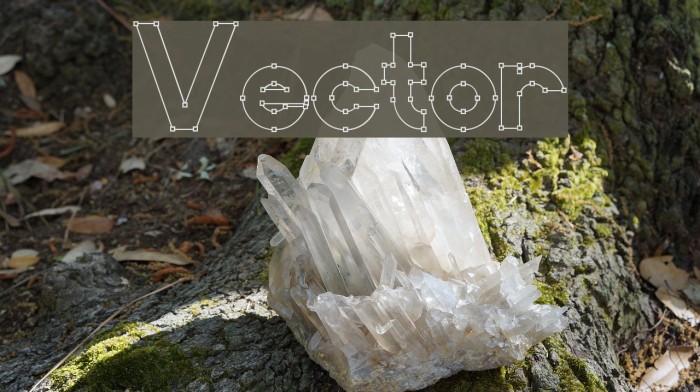 Vector Font examples