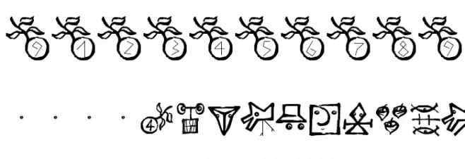 VectorizedSignets Font OTHER CHARS