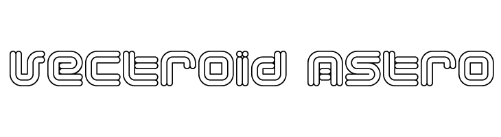 Vectroid Astro  免费字体下载