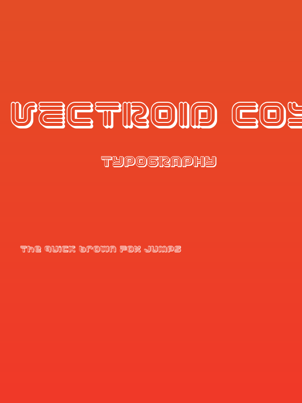 Vectroid Cosmo Poster