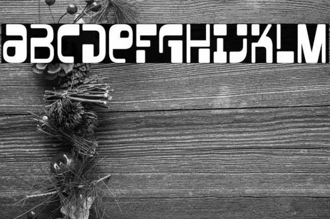 Vectroid-Regular Font examples