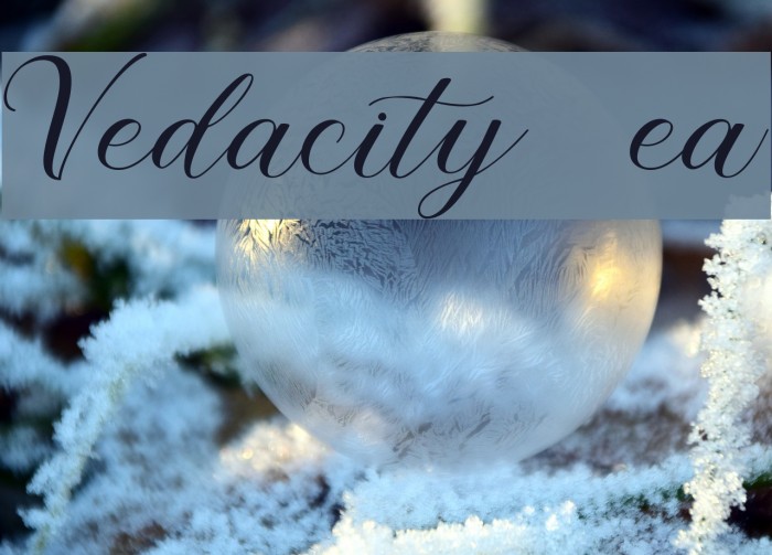 Vedacity DEMO Regular Font examples