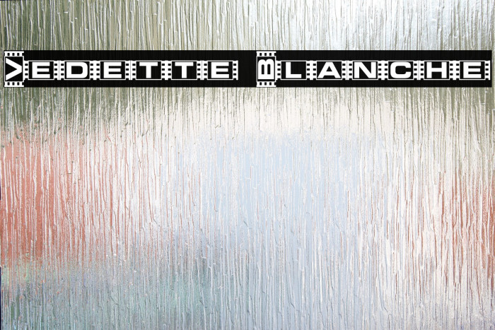 Vedette Blanche Font examples