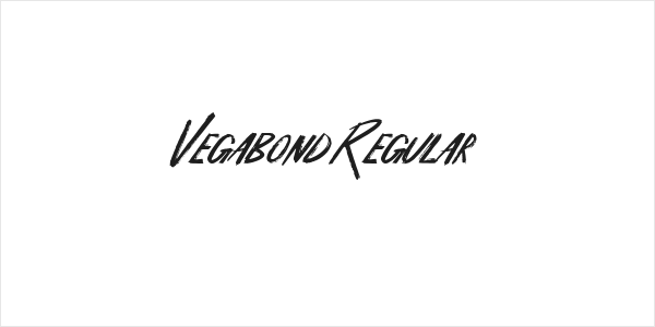 Vegabond Regular Logo