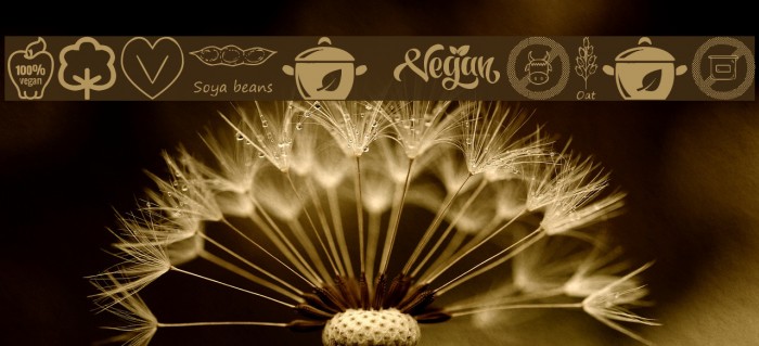 Vegan Icons Font examples