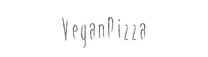 Vegan Pizza  नि: शुल्क फ़ॉन्ट्स डाउनलोड