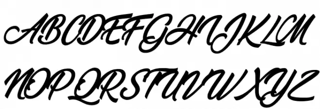 Vegan Style Personal Use フォント 大文字