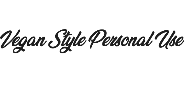 Vegan Style Personal Use  Logo