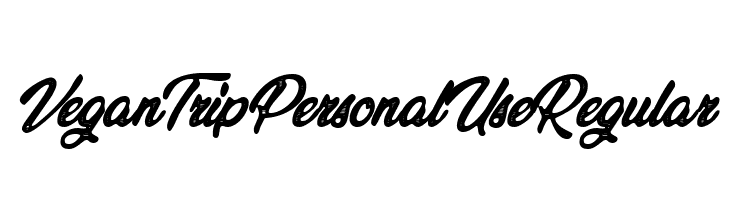 Vegan Trip Personal Use Regular  Descarca Fonturi Gratis