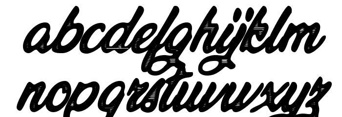 Vegan Trip Personal Use Regular Font LOWERCASE