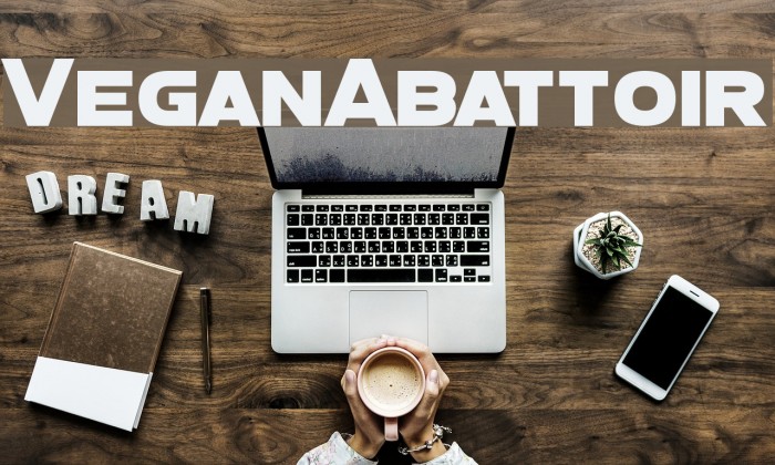 VeganAbattoir Font examples