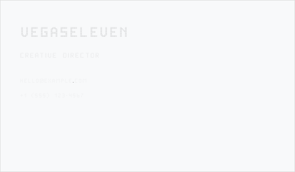 VegasELEVEN Business Card