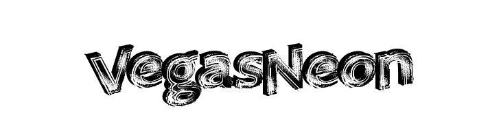 VegasNeon Font