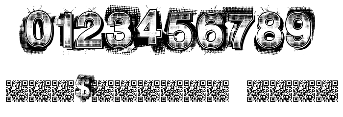 VegasNights Font OTHER CHARS