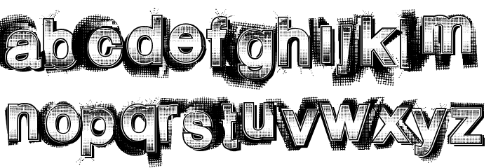 VegasNights Font LOWERCASE