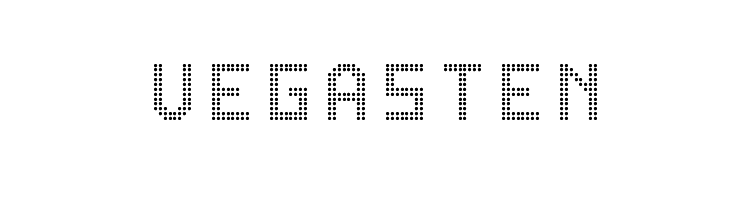VegasTEN Font