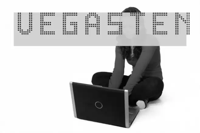 VegasTEN Font examples