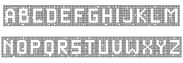 VegasTWENTYTWO Font LOWERCASE