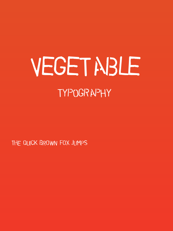 Vegetable Poster