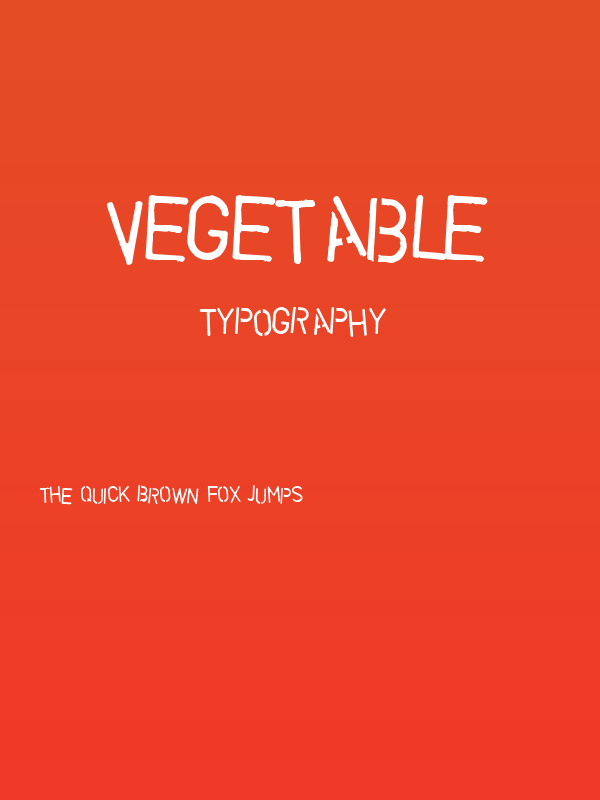 Vegetable Poster