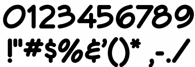 Veggieburger-Bold Font OTHER CHARS