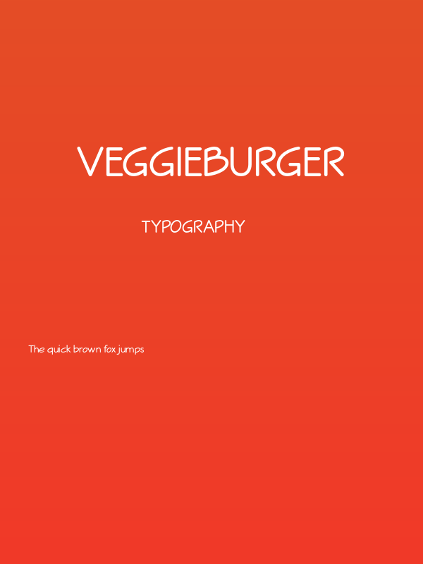 Veggieburger Poster