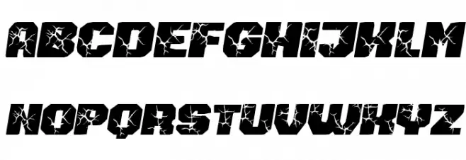 Vehicle Breaks Down Regular Schriftart Groß