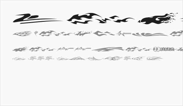 Vehicle Decals Flames  Art Business Card