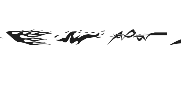 Vehicle Decals Flames  Art Logo