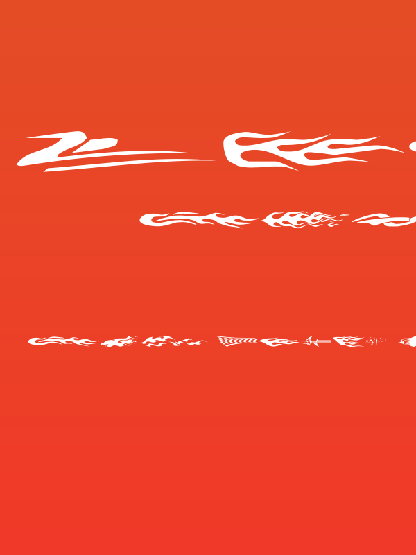 Vehicle Decals Flames  Art Poster