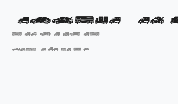 Vehicles Regular Business Card