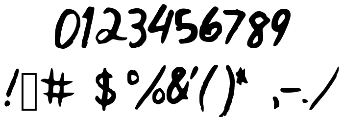 Veila Medium Font OTHER CHARS