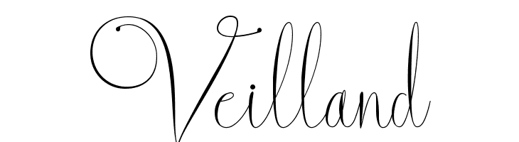 Veilland  免费字体下载