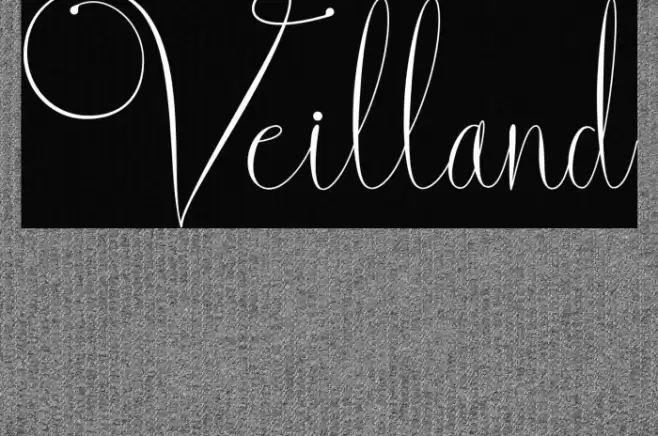 Veilland Font examples