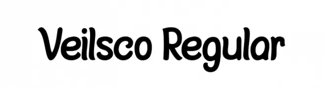 Veilsco Regular  Скачать бесплатные шрифты