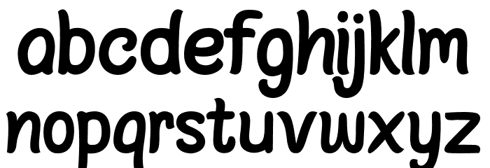 Veilsco-Regular Font LOWERCASE