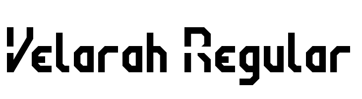 Velarah Regular  baixar fontes gratis