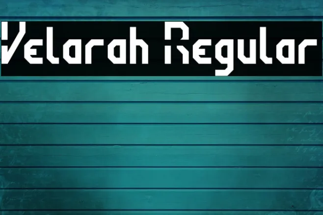 Velarah Regular Example 1