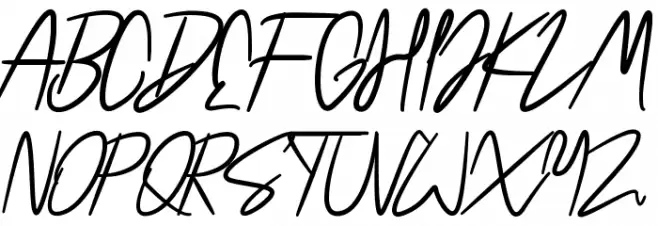 Velasquis TamyraDemo Script 字体 大写