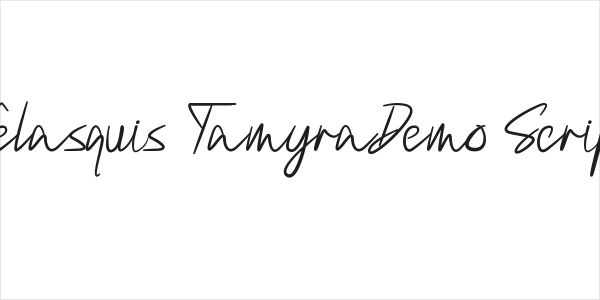 Velasquis TamyraDemo Script Logo