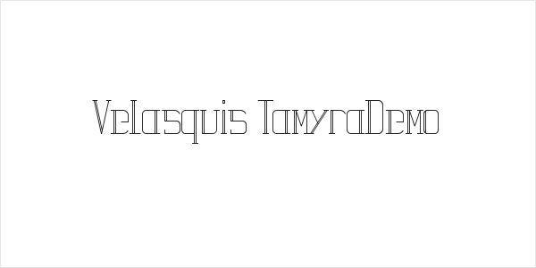 Velasquis TamyraDemo Logo