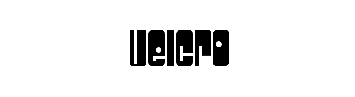 Velcro  font caratteri gratis