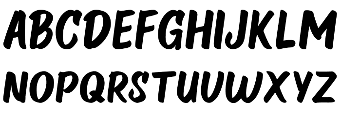 Velcro Font LOWERCASE