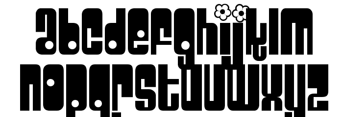 Velcro Font LOWERCASE