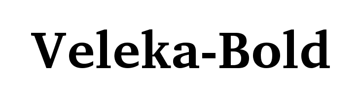 Veleka-Bold Font