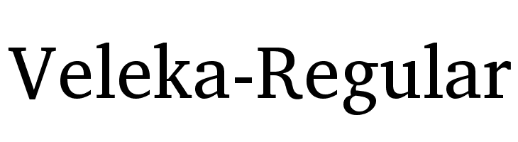 Veleka-Regular Fuentes