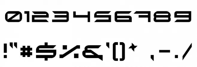 Velekom Font OTHER CHARS