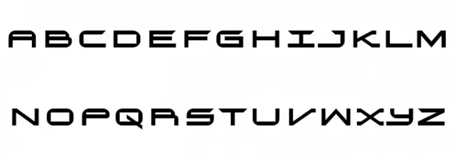 Velekom Schriftart Groß