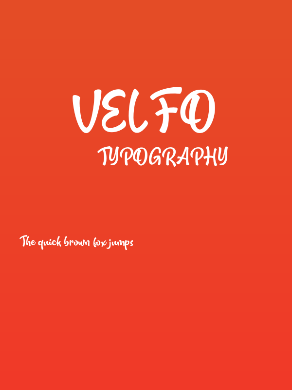 Velfo Poster