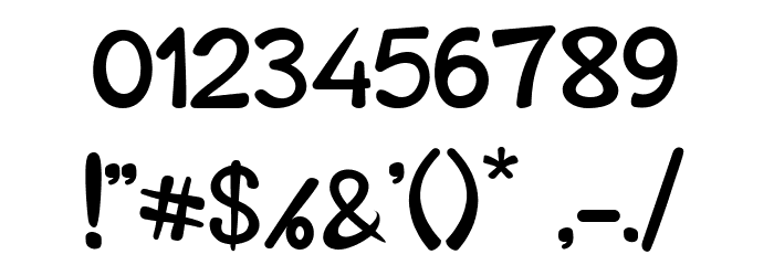 Velissa Font OTHER CHARS